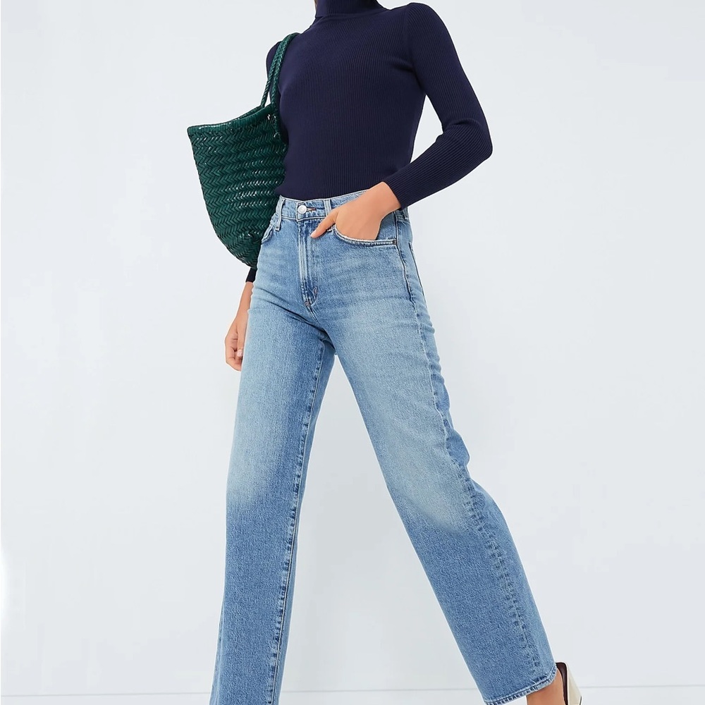 AGOLDE Flash Harper Mid Rise Wide Leg Straight